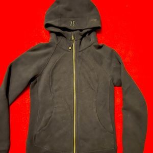 Women's Size 6 Lululemon Scuba Jacket navy blue